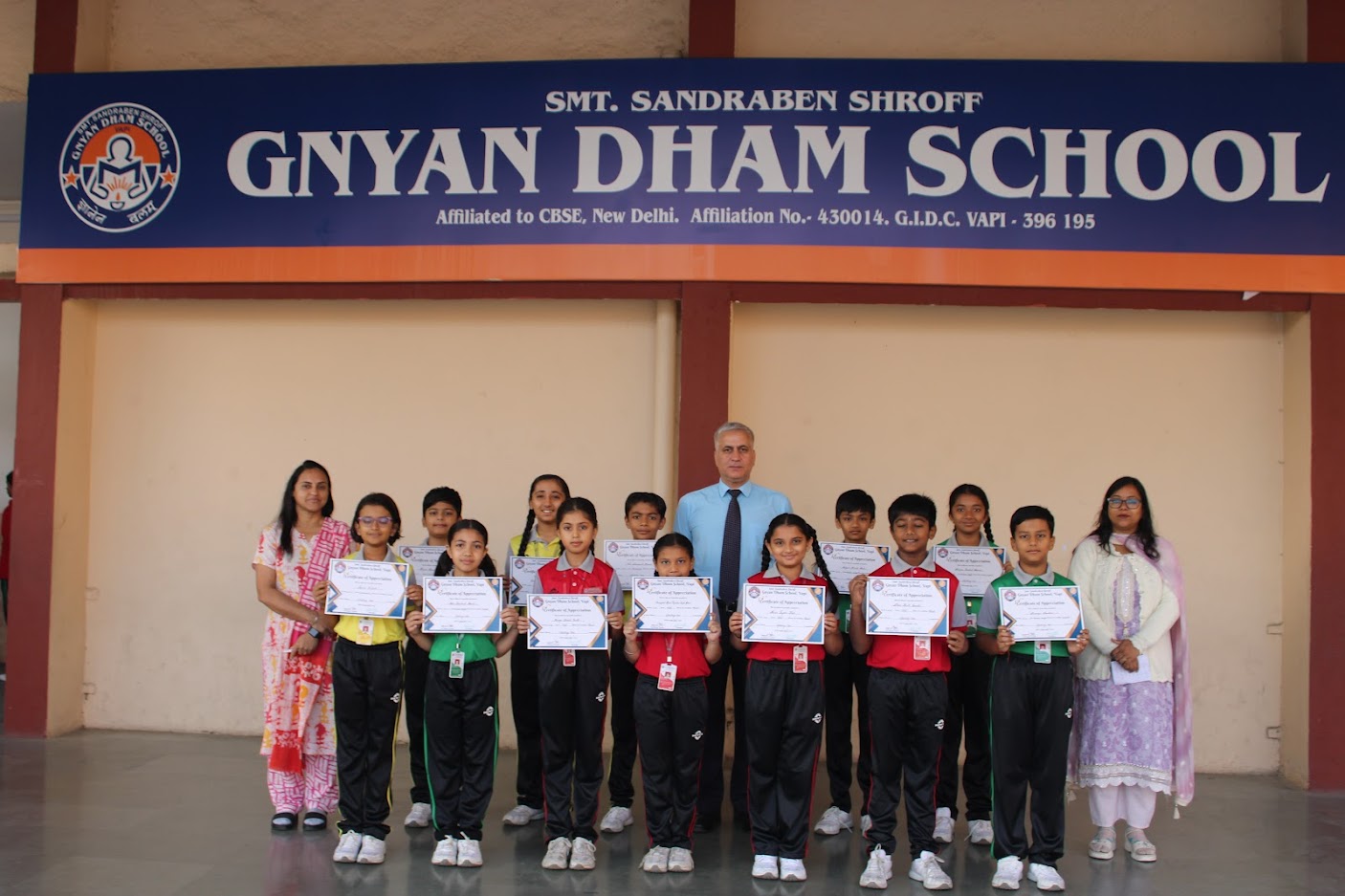 Certificate for Interhouse Spellbee Competition(III-V)-(17-11-26)